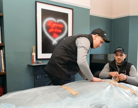 Two man packing Two man packing