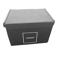 Reusable folding storage box